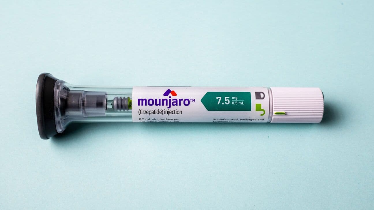 A Mounjaro injection pen.